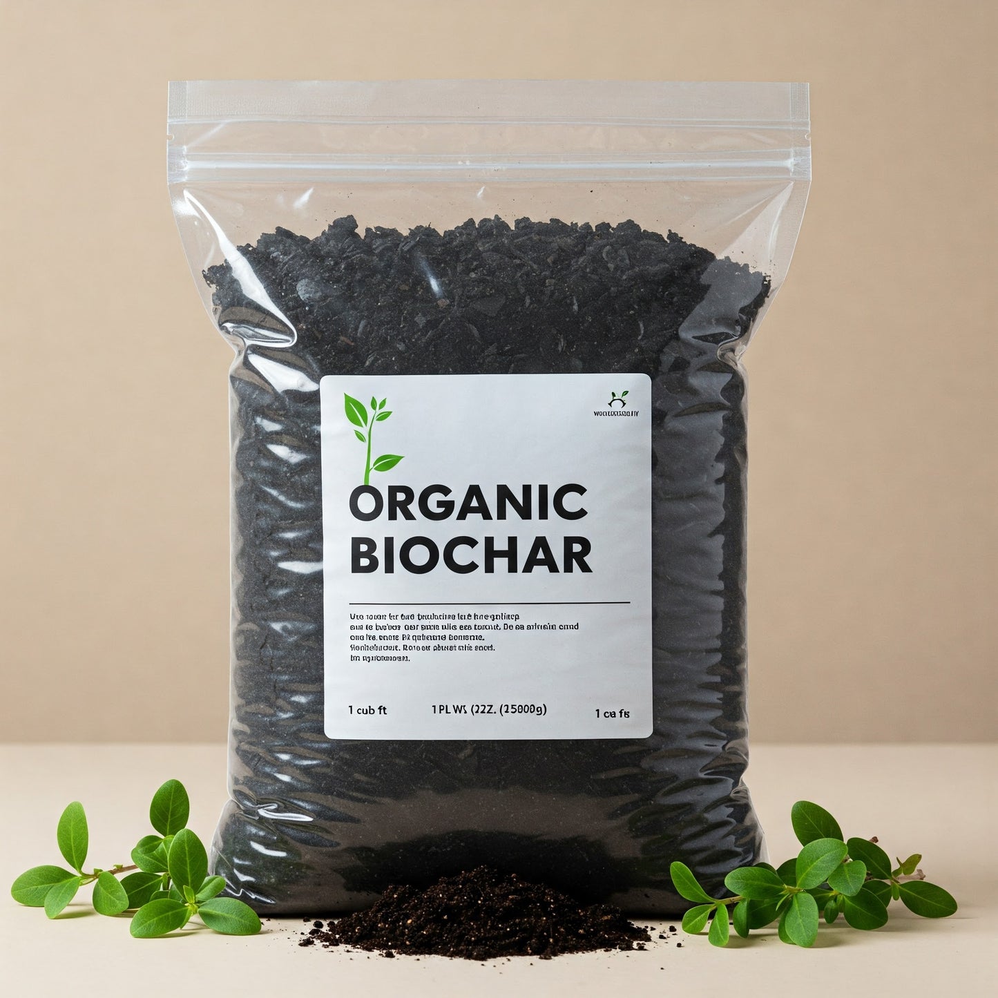 High-quality organic Biochar for sustainable soil improvement